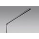 Lens Double Büro Stehlampe in Alu-Eloxierung mit innovativem Sensor und minimalistischem Design.