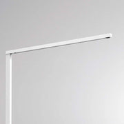 Lens Double F gulvlampe sort i et moderne design, elegant og funktionel til ethvert interiør.