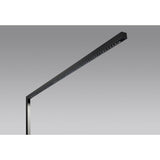 Lentille simple de bureau de bureau 6100lm noire dimmable