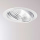 ONLY MR LED Einbauleuchte 40° 3000K in Weiß, drehbar und schwenkbar, hocheffizienter Reflektor aus Aluminium.