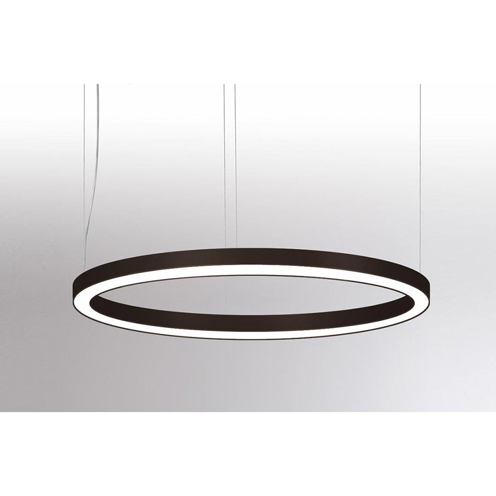 Rinq LED -ringlampa Ø 150 cm svart dali dimbar