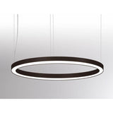 Rinq LED Ring-Hängeleuchte Ø 300cm Schwarz DALI Dimmbar