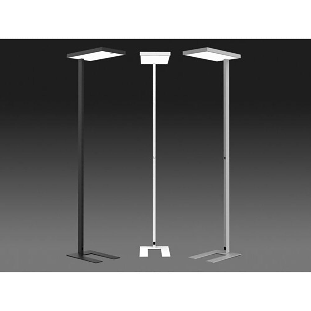 System Office Floor Lamp Push-Dim Gray