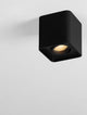 Monique Deckenleuchte GU10 in edlem Schwarz, moderne Deckenlampe mit GU10 Fassung für stilvolle Beleuchtung.