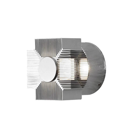 Monza LED Lampa ścienna na zewnątrz z masywnego aluminium zamontowana na ścianie, nowoczesny design z eleganckim wyglądem.