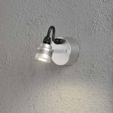 Monza LED Außen-Wandleuchte schwenkbar massives Aluminium