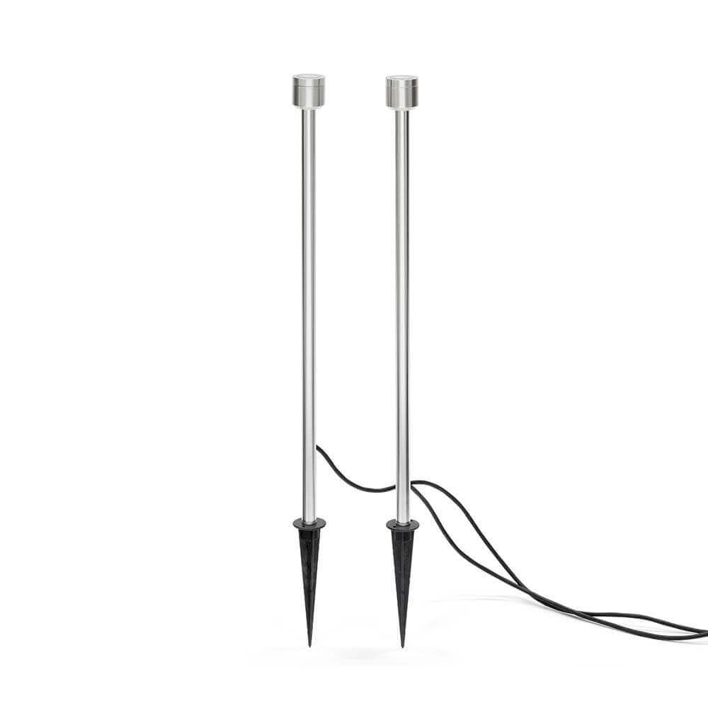 Monza LED Erdspießleuchten Set 2-tlg. 12V