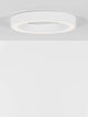 Morbido LED Deckenleuchte Ø 60cm 2700, 4000K in modernem Design mit warmem Licht.