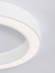 Morbido LED Deckenleuchte Ø 60cm 2700, 4000K in elegantem Design mit warmem Licht.