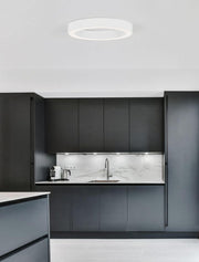 Morbido LED Deckenleuchte Ø 60cm 2700, 4000K in Messing Gold für moderne Küche