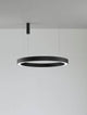 Morbido LED Pendelleuchte Ø 100cm 2700, 4000K in modernem, minimalistischem Design aus Aluminium und Acryl.