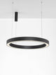 Morbido LED Pendelleuchte Ø 100cm 2700, 4000K in modernem, minimalistischen Design aus Aluminium und Acryl.