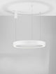 Morbido LED Pendelleuchte Ø 80cm 2700, 4000K in minimalistischer Design-Optik, ideal für moderne Wohnräume.