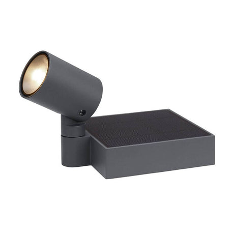 Moree Akku Spot.E Projecteur solaire de jardin avec pique Blanc chaud