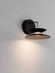 Morfi Wandleuchte 3000K Schwarz, Gold an Wand montierte Designer-Wandleuchte mit warmweißem Licht