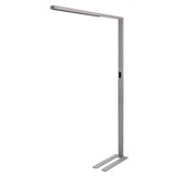 Presenza di movimento della lampada a pavimento dell'ufficio a LED e sensore di luce diurna argento