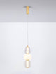 Movil Pendelleuchte 3-flammig Ø 17cm 3000K Gold, stilvolle Beleuchtung für eleganten Wohnraum.