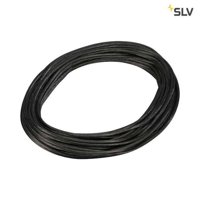 12V-Seil für Tenseo 12V-Seilsystem Schwarz 6mm² 20m  SLV   