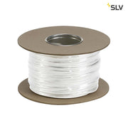 Weißes 12V-Seilsystem Tenseo Seil 4mm² auf Spule, 100m Länge, Frontansicht