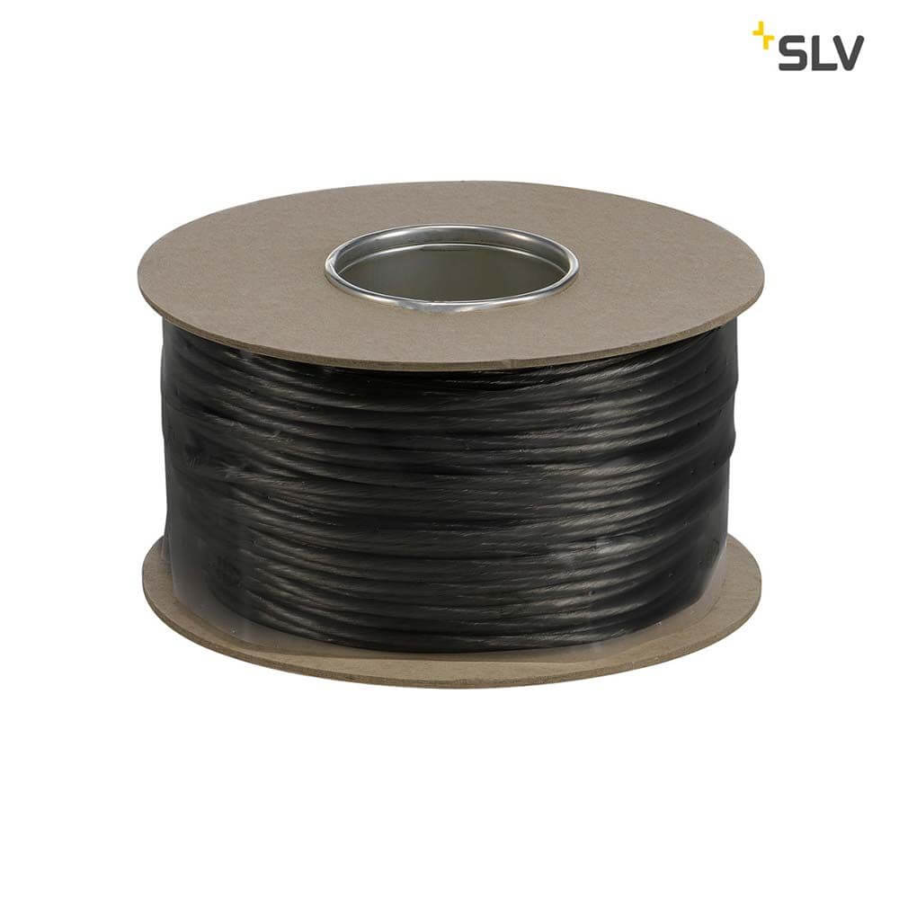 12V rep för Tenseo 12V repsystem svart 6mm² 100m