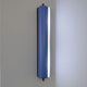 Nemo Applique Cylindrique Lounge Wandlampe 48cm in hellblauem Metall, modern und elegant.