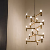 Nemo Crown Multi Pendellampe 15-flg. Ø 46cm