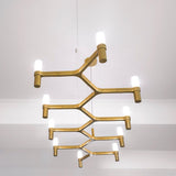 Nemo Crown Plana Linea Esstischlampe 10-flg. 168cm