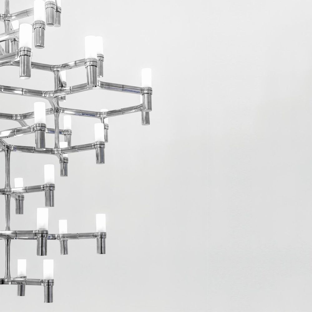 Nemo Crown Summa Hängelampe 48-flg. 157cm