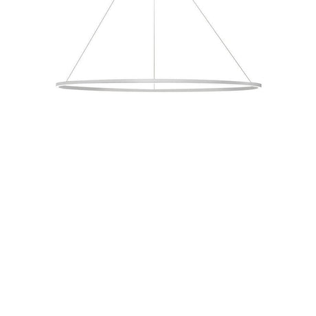 Nemo Ellisse Mega Down LED lámpara colgante 186x95cm directo