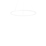 Nemo Ellisse Mega Up LED lampada a sospensione 186x95cm indiretta