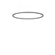 Ovale LED-Pendelleuchte Nemo Ellisse Minor Up in Schwarz, modernes Design für indirektes Licht.