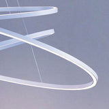 Nemo Ellisse Lámpara colgante LED triple 3 anillos