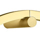 Nemo Ellisse Wandbefestigung gold, moderne Wandbefestigung in edlem Gold. Ideal für Ellisse Ringleuchte.