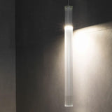 Ilium 77 vetro di lampada a sospensione a costine