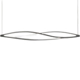 Nella lampada a sospensione a LED orizzontale del vento 183 cm