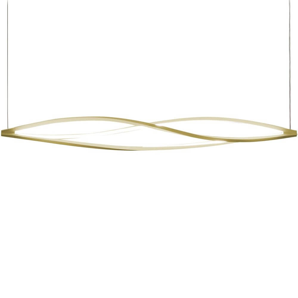 Nella lampada a sospensione a LED orizzontale del vento 183 cm