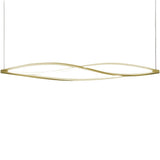 Nella lampada a sospensione a LED orizzontale del vento 183 cm