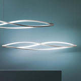 Nella lampada a sospensione a LED orizzontale del vento 183 cm