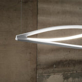Nella lampada a sospensione a LED orizzontale del vento 183 cm