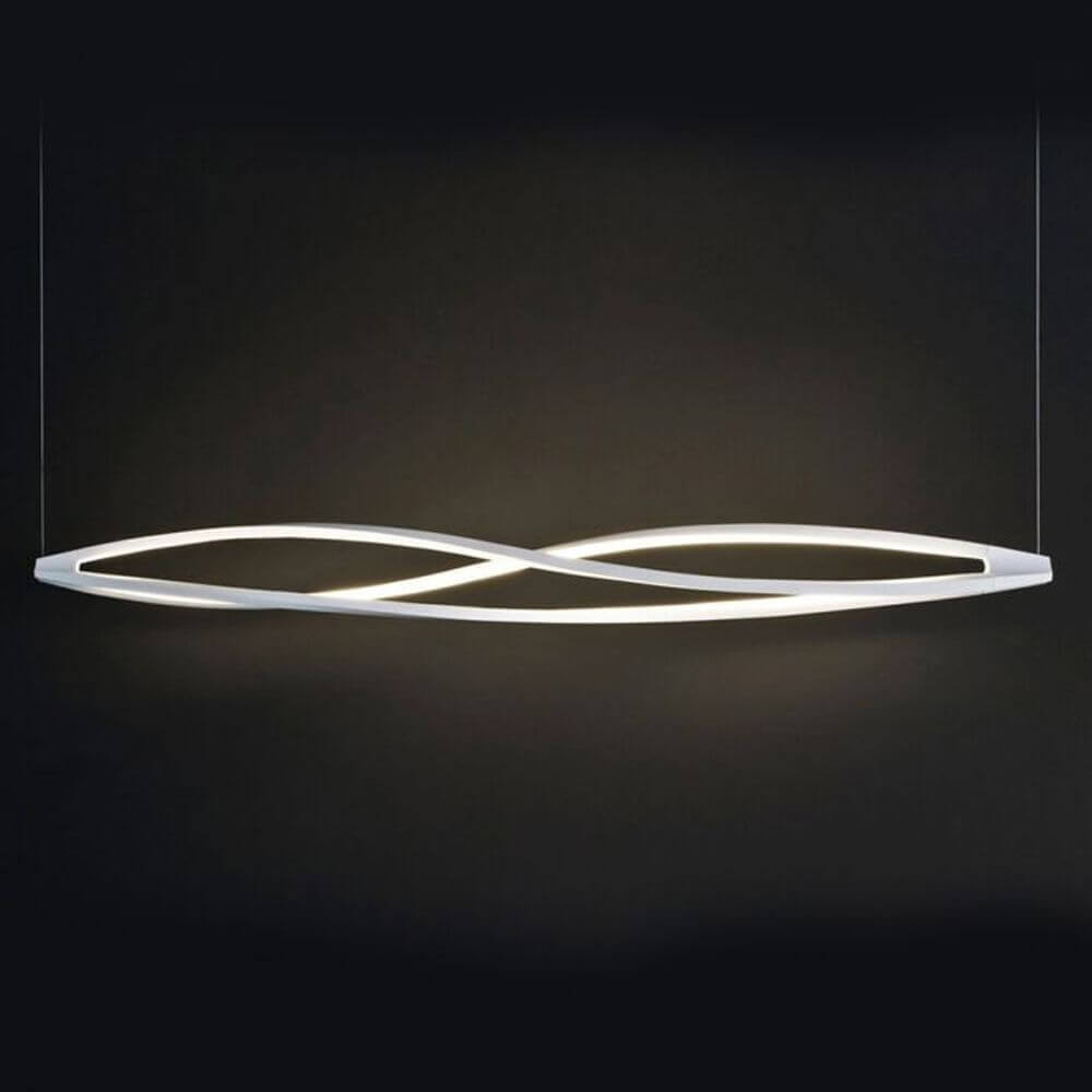 Nella lampada a sospensione a LED orizzontale del vento 183 cm