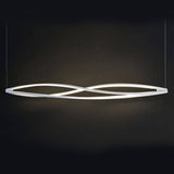 Nella lampada a sospensione a LED orizzontale del vento 183 cm
