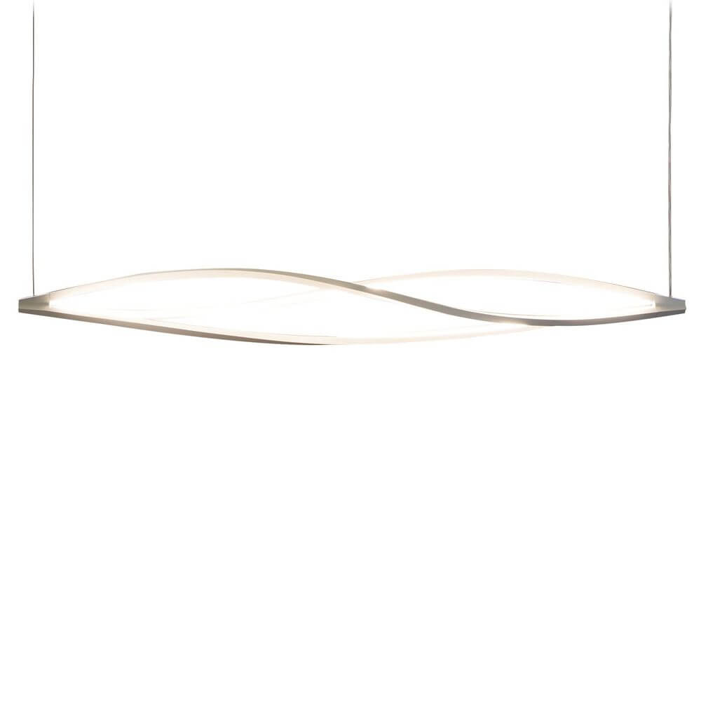 Nemo In The Wind Horizontal LED Hängelampe 183cm mit warmer LED-Beleuchtung in modernem Design.