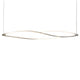 Nemo In The Wind Horizontal LED Hängelampe 183cm mit warmer LED-Beleuchtung in modernem Design.