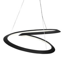 Nemo Kepler Minor Down LED Hängeleuchte Ø 84cm in modernem Design mit schwarzem Finish