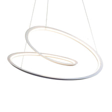 Nemo Kepler Up LED Pendelleuchte Ø 110cm in modernem Design mit zwei kreisförmigen Lichtquellen.