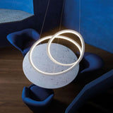 Lampada a ciondolo a LED Kepler Up Ø 110 cm
