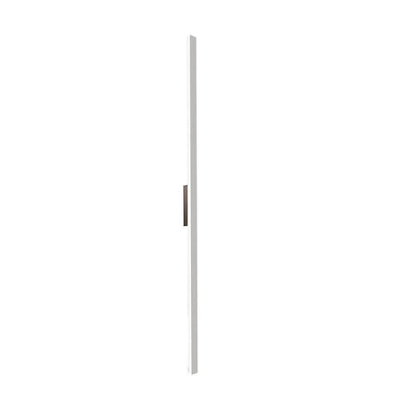 Nemo Linescapes Wall 102 LED Wandlampe in schlankem Design aus weißem Aluminium.