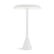 Nemo Panama Mini LED Akku-Tischlampe 30cm in elegantem Weiß mit modernem Design und blendfreier Beleuchtung.