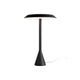 Nemo Panama Mini LED Tischleuchte 30cm in Schwarz mit modernem Design und blendgeschütztem Polycarbonat-Reflektor.