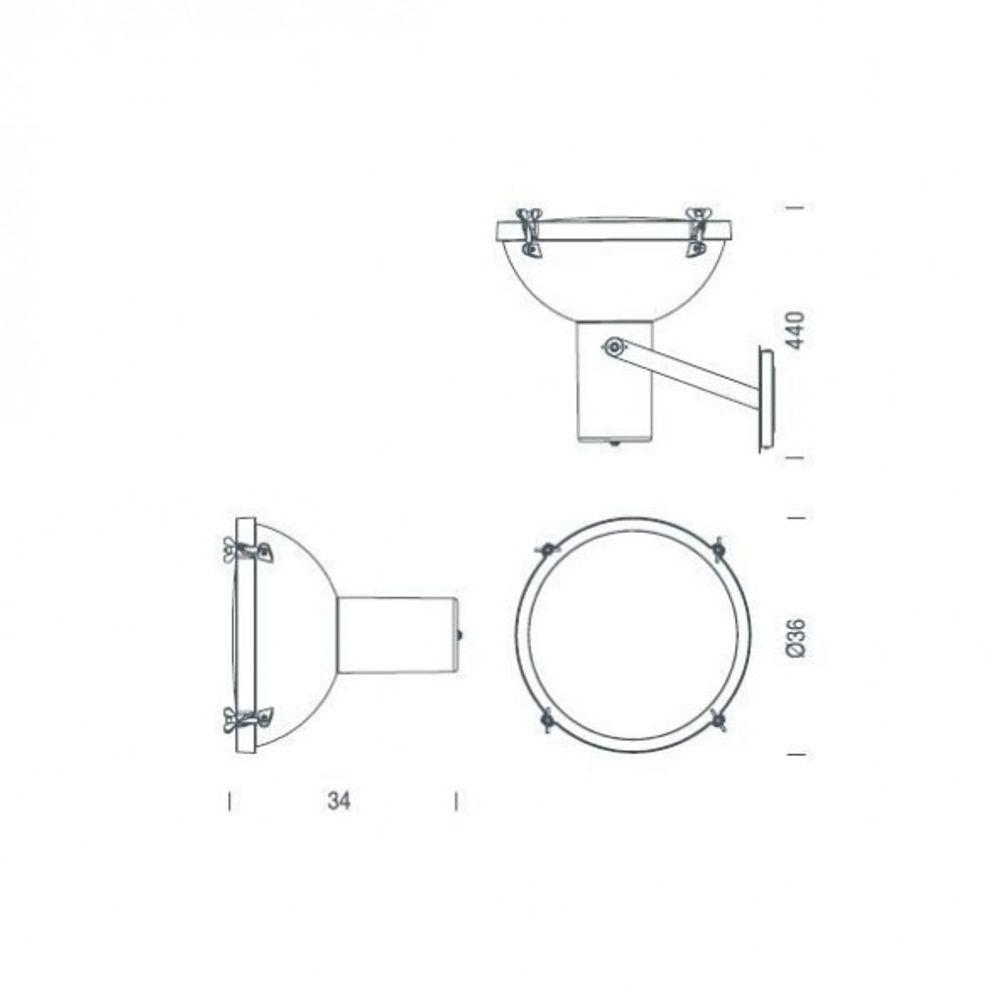 Nemo Projecteur 365 Ulko Wand Spotlight IP65